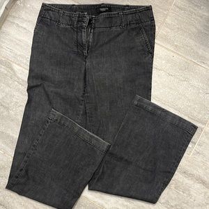 Talbots flared black Jean